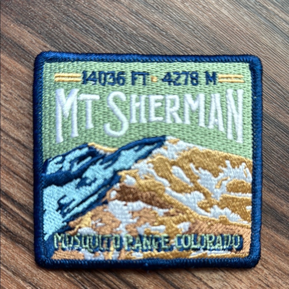 ⚡🖤 FLASH SALE: BOGO⚡ Mt Sherman Embroidered Patch